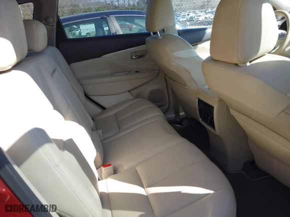 2018 Nissan Murano Platinum with VIN 5N1AZ2MG8JN172239, listed as a IAAI auction lot 41816237 with 135,714 mi miles. Bid and sale history available at carsss.com. Image 8.