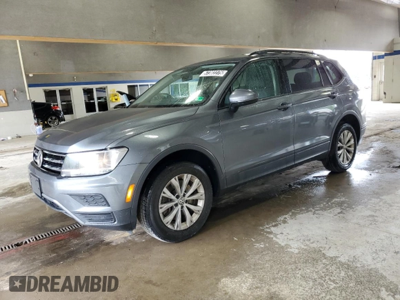 2020 Volkswagen Tiguan S with VIN 3VV0B7AX2LM122621, listed as a Copart auction lot 57382275 with 97,792 mi miles and Clean title. Bid and sale history available at DreamBid. Image 1.