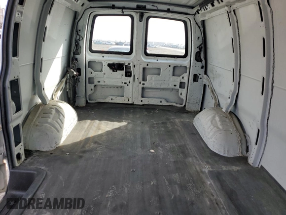 2011 Chevrolet Express Cargo with VIN 1GCSGAFX1B1142157, listed as a Copart auction lot 45714195 with 209,939 mi miles and Salvage title. Bid and sale history available at DreamBid. Image 10.