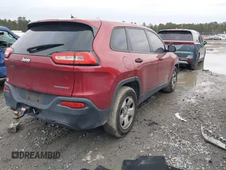 2015 Jeep Cherokee Sport z VIN 1C4PJLAB6FW712905, wystawiony jako IAAI lot #41370740 z przebiegiem 111 483 mil mil oraz . Historia ofert i sprzedaży dostępna na DreamBid. Obrazek 4.