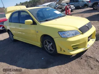2002 Mitsubishi Lancer OZ-Rally with VIN JA3AJ86E32U081427, listed as a IAAI auction lot 41875587 with 190,214 mi miles. Bid and sale history available at carsss.com. Image 1.