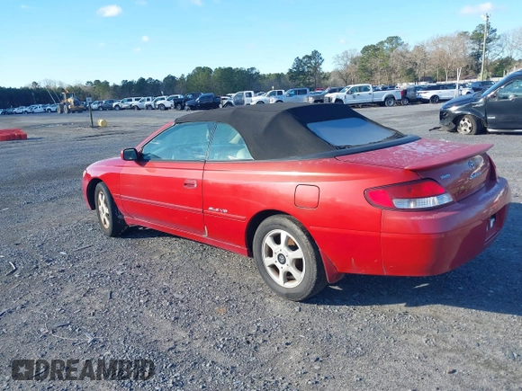 2001 Toyota Solara SE with VIN 2T1FF28P11C513660, listed as a IAAI auction lot 41727670 with 191,218 mi miles and . Bid and sale history available at carsss.com. Image 3.