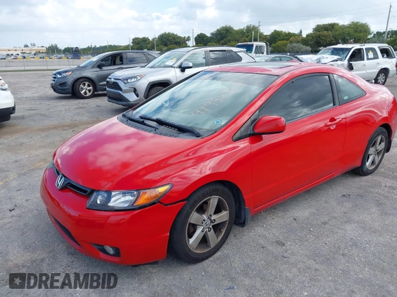 2006 Honda Civic Cpe EX with VIN 2HGFG12806H535804, listed as a IAAI auction lot 41932914 with 212,750 mi miles. Bid and sale history available at carsss.com. Image 17.