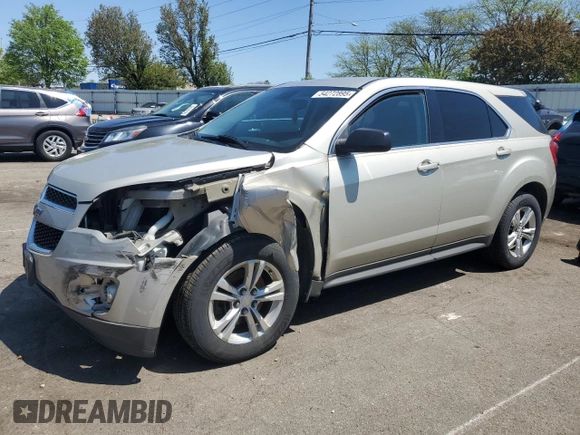 2014 Chevrolet Equinox LS with VIN 2GNFLEEK1E6347822, listed as a Copart auction lot 54272895 with 150,813 mi miles and Salvage Title. Bid and sale history available at DreamBid. Image 1.
