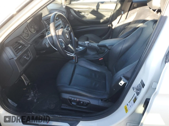 2014 BMW 3 Series 335i with VIN WBA3A9C59EF479669, listed as a Copart auction lot 89349195 with 82,779 mi miles and Salvage Title. Bid and sale history available at carsss.com. Image 7.