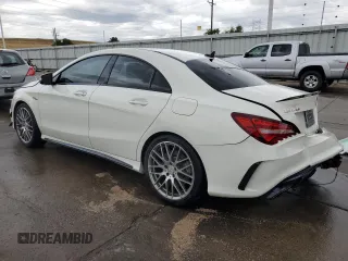 2018 Mercedes-Benz CLA with VIN WDDSJ5CB4JN552692, listed as a Copart auction lot 70020544 with 63,088 mi miles and Salvage Title. Bid and sale history available at carsss.com. Image 2.