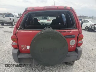 2003 Jeep Liberty Sport with VIN 1J4GL48K53W515414, listed as a Copart auction lot 47820045 with 142,002 mi miles and Salvage Title. Bid and sale history available at DreamBid. Image 6.