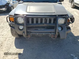 2007 Hummer H3 SUV with VIN 5GTDN13E978156672, listed as a Copart auction lot 71474844 with 191,547 mi miles and Salvage Title. Bid and sale history available at carsss.com. Image 12.