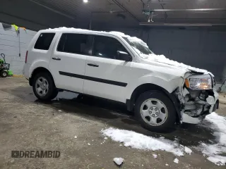 2015 Honda Pilot LX with VIN 5FNYF4H27FB042691, listed as a Copart auction lot 45349335 with 156,697 mi miles and Salvage Title. Bid and sale history available at DreamBid. Image 4.