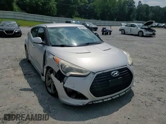 2014 Hyundai Veloster Turbo with VIN KMHTC6AE4EU182833, listed as a Copart auction lot 58911035 with 162,752 mi miles and Salvage title. Bid and sale history available at DreamBid. Image 13.