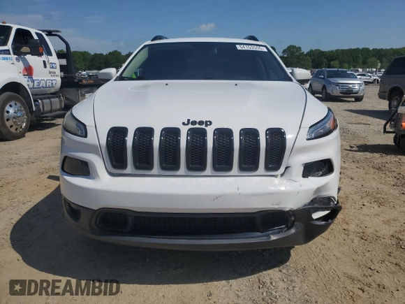 2018 Jeep Cherokee Latitude with VIN 1C4PJLCBXJD595248, listed as a Copart auction lot 54153555 with 152,258 mi miles and Salvage title. Bid and sale history available at DreamBid. Image 5.