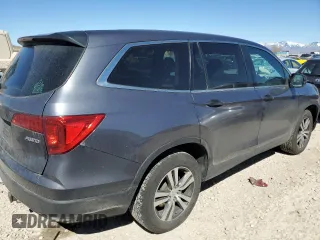 2016 Honda Pilot LX with VIN 5FNYF6H16GB027961, listed as a Copart auction lot 50608675 with 203,020 mi miles and Salvage Title. Bid and sale history available at carsss.com. Image 3.