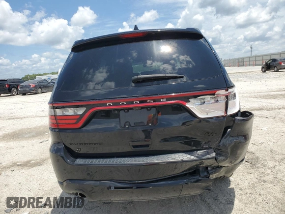2020 Dodge Durango R/T with VIN 1C4SDJCT4LC188288, listed as a Copart auction lot 58652195 with 86,267 mi miles and Salvage title. Bid and sale history available at DreamBid. Image 6.