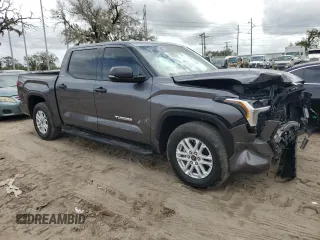 2023 Toyota Tundra 2WD SR5 with VIN 5TFLA5AB6PX019807, listed as a Copart auction lot 79765774 with 14,796 mi miles and Non Repairable. Bid and sale history available at carsss.com. Image 4.