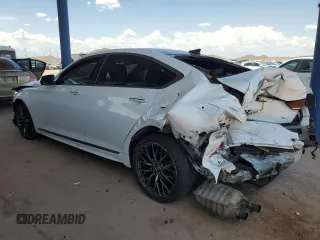2018 Genesis G80 Sport z VIN KMHGN4JB3JU232931, wystawiony jako Copart lot #63429655 z przebiegiem 87 311 mil mil oraz Szkoda całkowita • Salvage title. Historia ofert i sprzedaży dostępna na DreamBid. Obrazek 2.