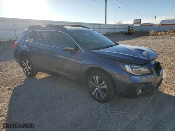2018 Subaru Outback Limited with VIN 4S4BSANC0J3280090, listed as a Copart auction lot 86078284 with 0 mi miles and Salvage Title. Bid and sale history available at carsss.com. Image 4.