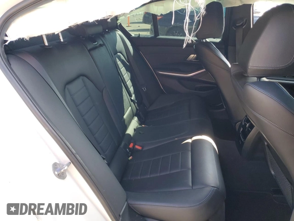 2021 BMW 3 Series M340i xDrive with VIN 3MW5U9J05M8C08378, listed as a Copart auction lot 46323565 with 34,604 mi miles and Salvage Title. Bid and sale history available at carsss.com. Image 10.