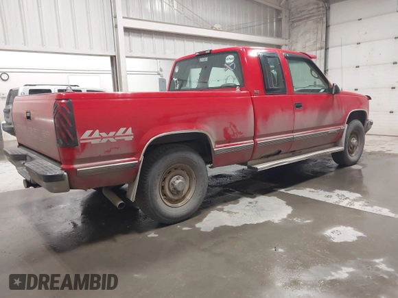 1995 Chevrolet Silverado 1500 with VIN 2GCEK19KXS1125508, listed as a IAAI auction lot 42058195 with 256,480 mi miles and . Bid and sale history available at DreamBid. Image 4.