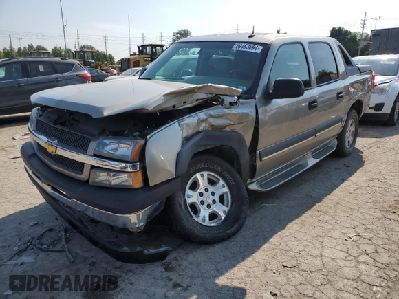 2003 Chevrolet Avalanche with VIN 3GNEK13T83G303918, listed as a Copart auction lot 69463694 with 176,455 mi miles and Salvage Title. Bid and sale history available at carsss.com. Image 1.