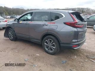 2022 Honda CR-V EX-L with VIN 7FARW2H81NE011064, listed as a IAAI auction lot 42010217 with 1 mi miles. Bid and sale history available at carsss.com. Image 3.