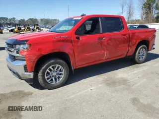 2021 Chevrolet Silverado 1500 LT with VIN 1GCUYDED6MZ418884, listed as a Copart auction lot 47637625 with 105,062 mi miles and Salvage Title. Bid and sale history available at carsss.com. Image 1.