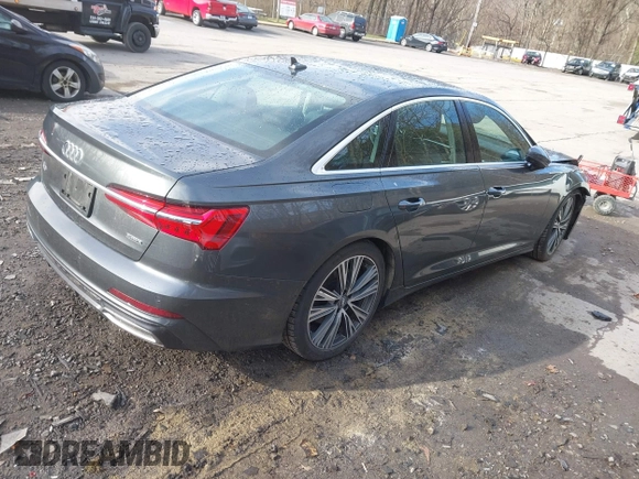 2019 Audi A6 Premium Plus with VIN WAUL2AF25KN109319, listed as a IAAI auction lot 41838287 with 61,556 mi miles. Bid and sale history available at carsss.com. Image 4.