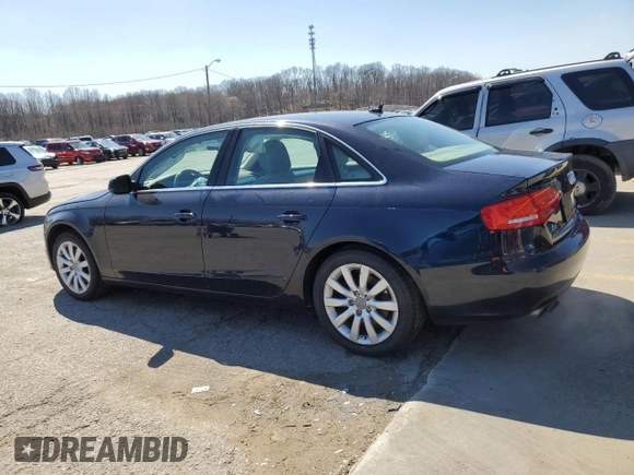 2011 Audi A4 2.0T Premium Plus with VIN WAUFFAFL4BN004362, listed as a Copart auction lot 49504625 with 171,172 mi miles and Clean Title. Bid and sale history available at carsss.com. Image 2.