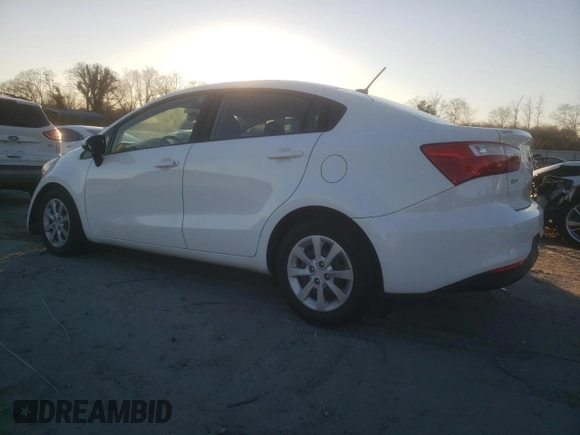 2017 Kia Rio LX with VIN KNADM4A32H6059904, listed as a Copart auction lot 48192985 with 84,287 mi miles and Salvage Title. Bid and sale history available at carsss.com. Image 2.