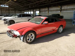 2008 Ford Mustang GT Deluxe with VIN 1ZVHT85H785150030, listed as a Copart auction lot 50251055 with 195,111 mi miles and Salvage Title. Bid and sale history available at DreamBid. Image 1.