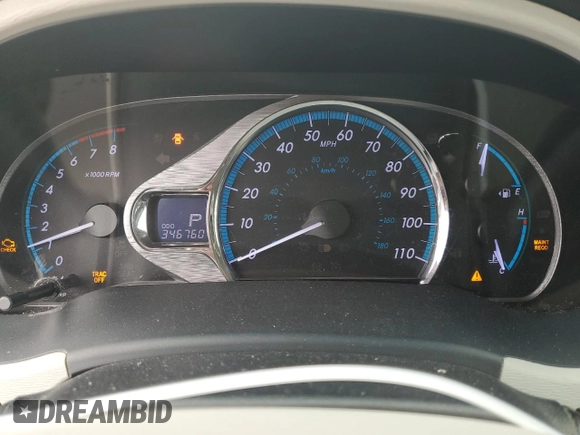 2012 Toyota Sienna XLE AAS z VIN 5TDYK3DC0CS271810, wystawiony jako Copart lot #62958104 z przebiegiem 346 760 mil mil oraz Szkoda całkowita • Salvage title. Historia ofert i sprzedaży dostępna na DreamBid. Obrazek 9.
