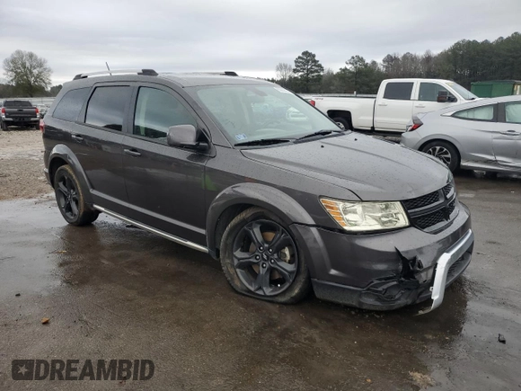 2018 Dodge Journey Crossroad with VIN 3C4PDDGG0JT386906, listed as a Copart auction lot 86809804 with 170,317 mi miles and Salvage Title. Bid and sale history available at DreamBid. Image 4.