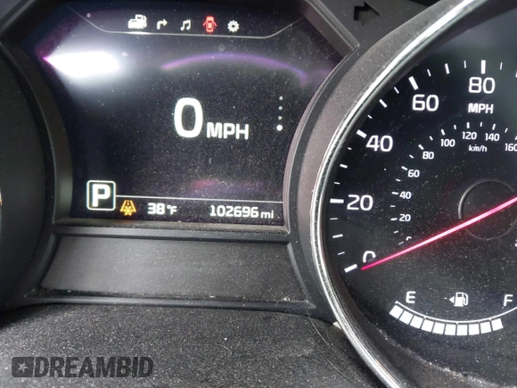 2016 Kia Sedona SX-L with VIN KNDME5C16G6148150, listed as a IAAI auction lot 41744207 with 102,696 mi miles. Bid and sale history available at carsss.com. Image 16.