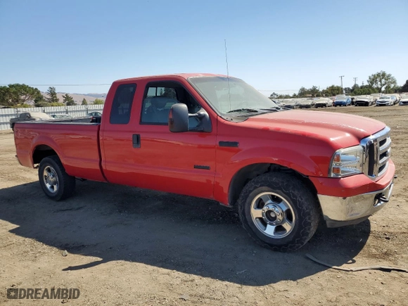 2006 Ford Super Duty F-250 XL with VIN 1FTSX20P96EA43647, listed as a Copart auction lot 72725314 with 208,546 mi miles and Salvage Title. Bid and sale history available at carsss.com. Image 4.