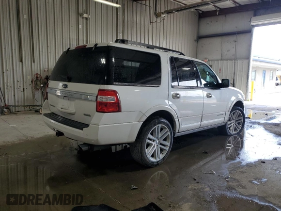 2017 Ford Expedition Platinum with VIN 1FMJU1MTXHEA51986, listed as a Copart auction lot 54966625 with Not provided miles and Salvage title. Bid and sale history available at DreamBid. Image 3.