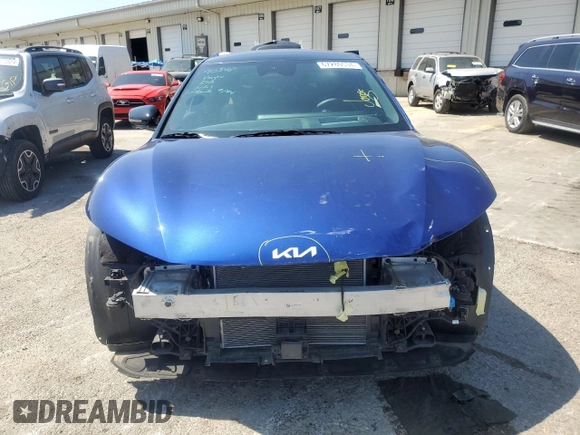 2022 Kia EV6 GT-Line with VIN KNDC4DLC0N5055461, listed as a Copart auction lot 67280534 with 26,720 mi miles and Salvage Title. Bid and sale history available at carsss.com. Image 5.