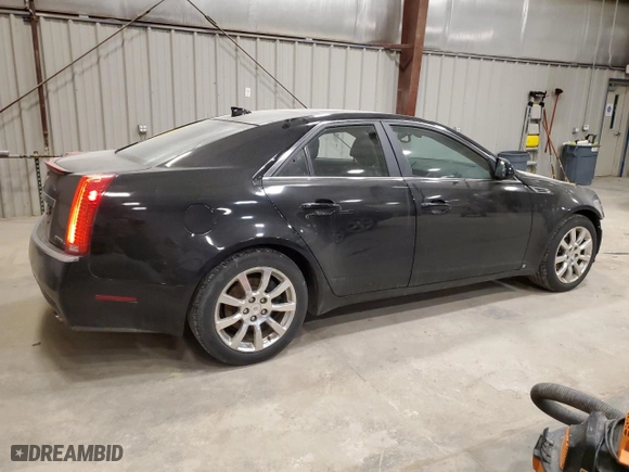 2009 Cadillac CTS AWD w/1SB with VIN 1G6DT57V290150344, listed as a Copart auction lot 86644994 with 117,726 mi miles and Salvage Title. Bid and sale history available at carsss.com. Image 3.