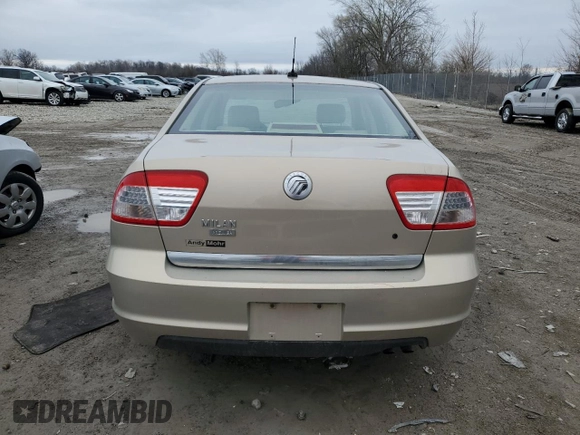2008 Mercury Milan Premier with VIN 3MEHM08Z98R646125, listed as a Copart auction lot 51006265 with 171,399 mi miles and Salvage title. Bid and sale history available at DreamBid. Image 6.
