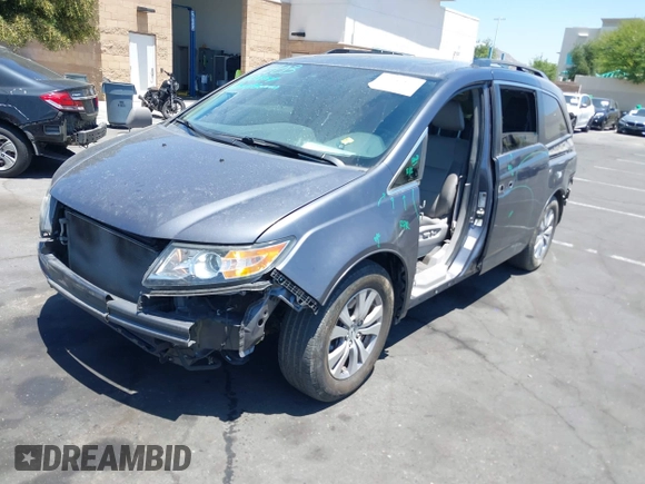 2014 Honda Odyssey EX-L z VIN 5FNRL5H61EB041962, wystawiony jako IAAI lot #42282873 z przebiegiem 134 884 mil mil oraz . Historia ofert i sprzedaży dostępna na DreamBid. Obrazek 19.