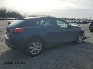 2015 Mazda 3 i Sport with VIN 3MZBM1K72FM188553, listed as a Copart auction lot 43422815 with 170,649 mi miles and Salvage Title. Bid and sale history available at DreamBid. Image 3.