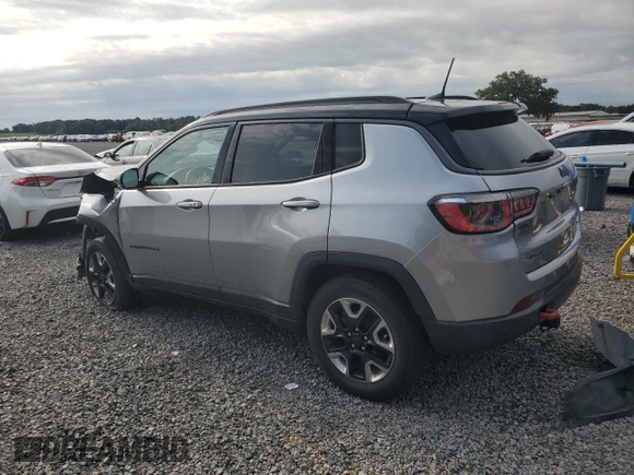 2018 Jeep Compass Trailhawk with VIN 3C4NJDDB3JT168841, listed as a Copart auction lot 59009415 with 130,752 mi miles and Salvage title. Bid and sale history available at DreamBid. Image 2.