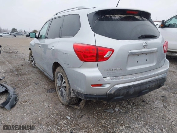 2017 Nissan Pathfinder SV with VIN 5N1DR2MN8HC639550, listed as a IAAI auction lot 41251228 with 109,186 mi miles. Bid and sale history available at carsss.com. Image 3.