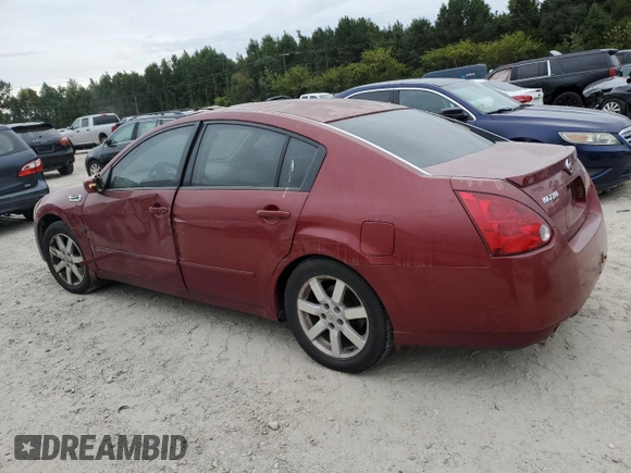2006 Nissan Maxima 3.5 SL with VIN 1N4BA41E36C852637, listed as a Copart auction lot 66534603 with 149,033 mi miles and Salvage Title. Bid and sale history available at carsss.com. Image 2.
