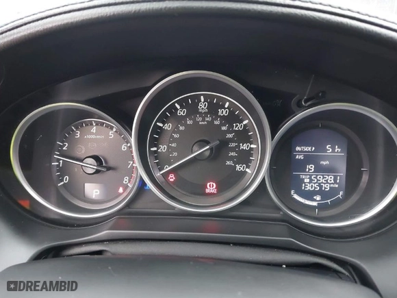 2016 Mazda Mazda6 i Sport with VIN JM1GJ1U52G1431967, listed as a IAAI auction lot 41602804 with 130,579 mi miles. Bid and sale history available at carsss.com. Image 7.