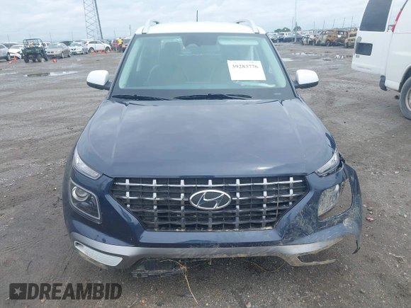 2024 Hyundai Venue SEL with VIN KMHRC8A32RU298638, listed as a IAAI auction lot 39283776 with 1,370 mi miles and . Bid and sale history available at DreamBid. Image 12.