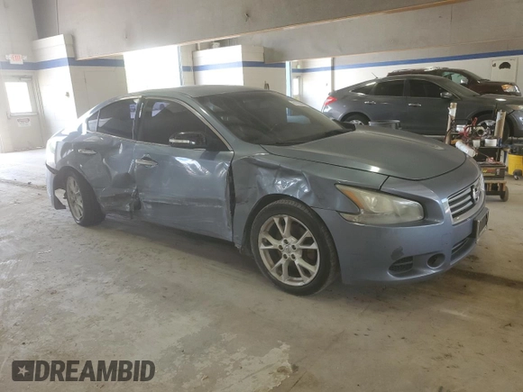 2012 Nissan Maxima SV with VIN 1N4AA5AP9CC813100, listed as a Copart auction lot 61155655 with 182,200 mi miles and Salvage title. Bid and sale history available at DreamBid. Image 4.