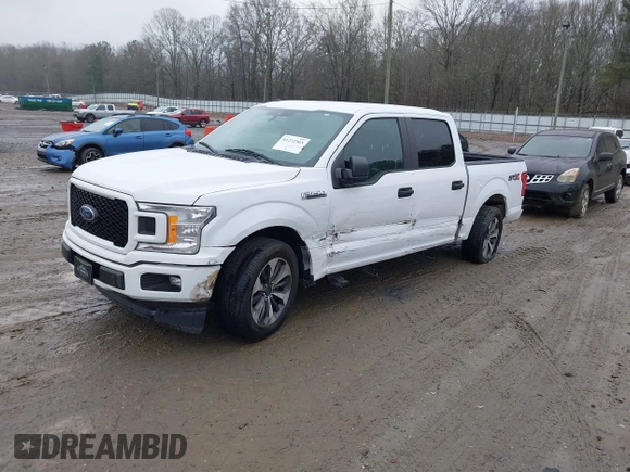 2019 Ford F-150 XL with VIN 1FTEW1CP0KKF10214, listed as a IAAI auction lot 41222565 with 76,920 mi miles and . Bid and sale history available at carsss.com. Image 17.