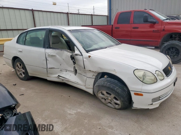 2002 Lexus GS 300 with VIN JT8BD69S220157308, listed as a Copart auction lot 57437435 with 200,096 mi miles and Clean Title. Bid and sale history available at DreamBid. Image 4.