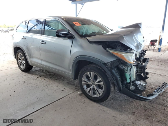 2016 Toyota Highlander LE Plus with VIN 5TDZKRFH9GS124343, listed as a Copart auction lot 53034575 with 76,353 mi miles and Salvage Title. Bid and sale history available at carsss.com. Image 4.