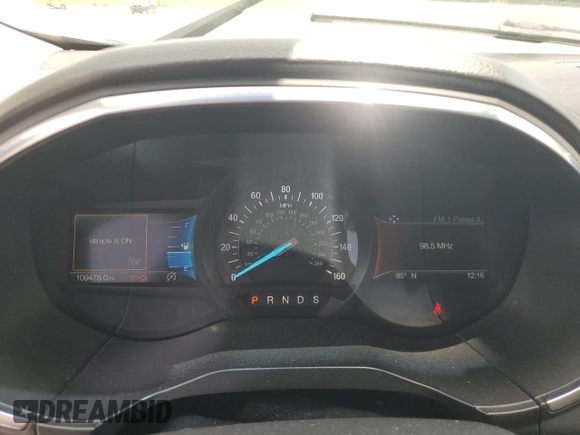 2020 Ford Edge Titanium with VIN 2FMPK3K98LBA72536, listed as a Copart auction lot 59849415 with 109,478 mi miles and Salvage title. Bid and sale history available at DreamBid. Image 9.