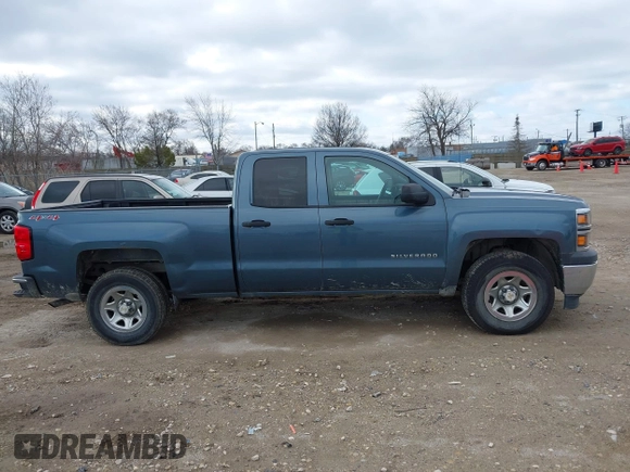 2014 Chevrolet Silverado 1500 Work Truck with VIN 1GCVKPEH1EZ141556, listed as a IAAI auction lot 41866774 with 158,279 mi miles and . Bid and sale history available at DreamBid. Image 13.